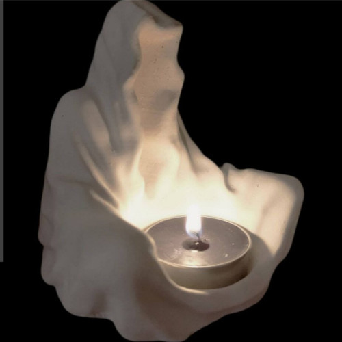 جاشمعی مدل روح رنگ سفید