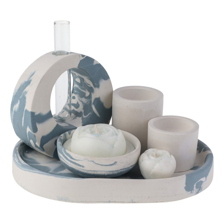 تصویر خام ست دکوری رومیزی کد 19